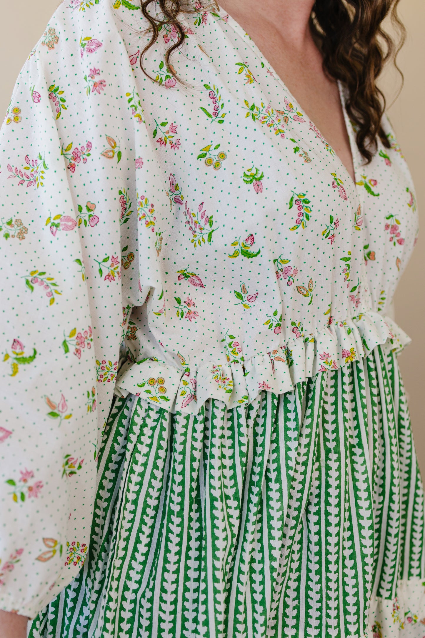 Mynah Signature dress-'SPRINKLED JOY'-ankle length-one size