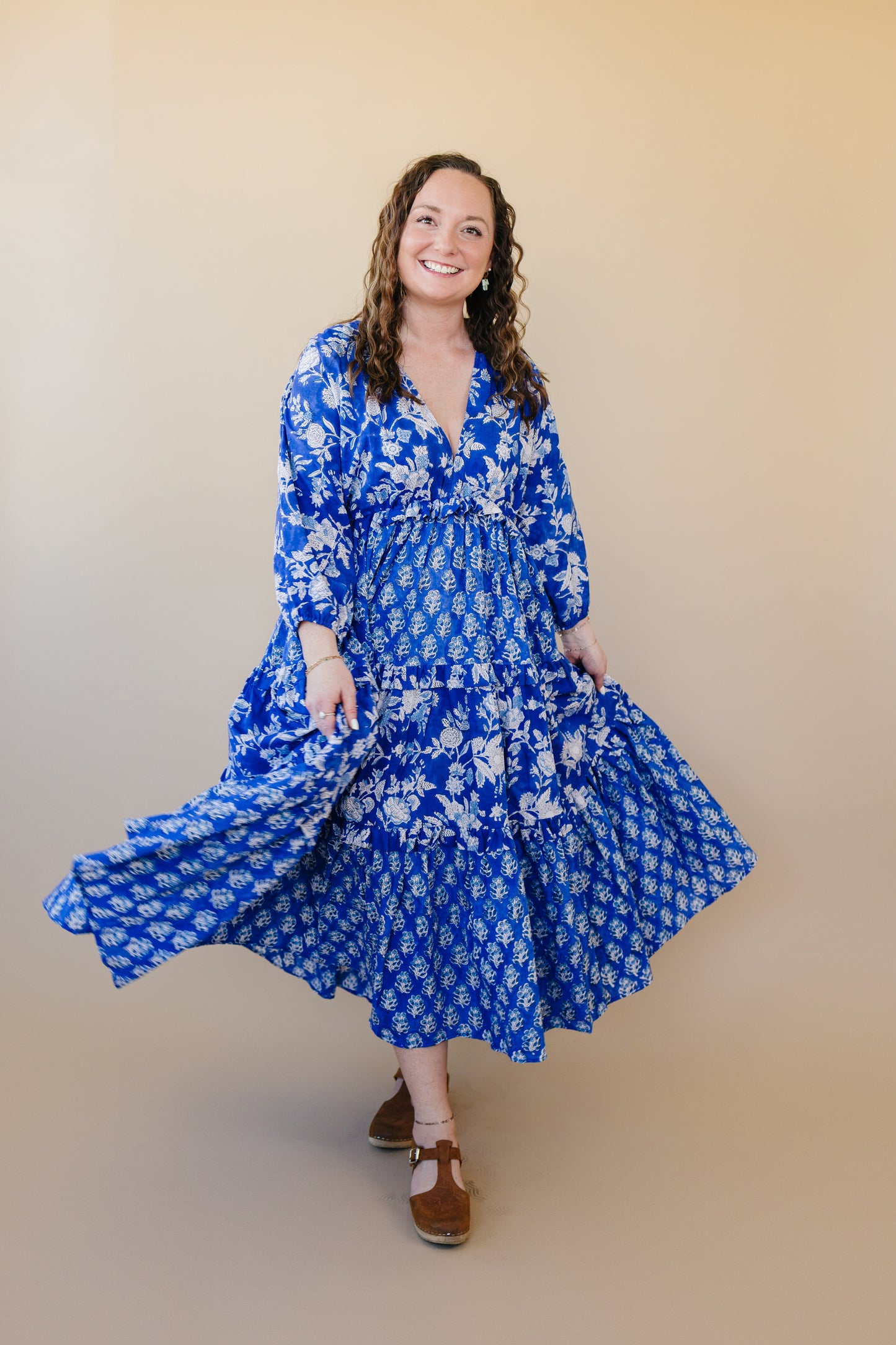 Mynah Signature dress-'DENIM DREAMS'-ankle length-one size