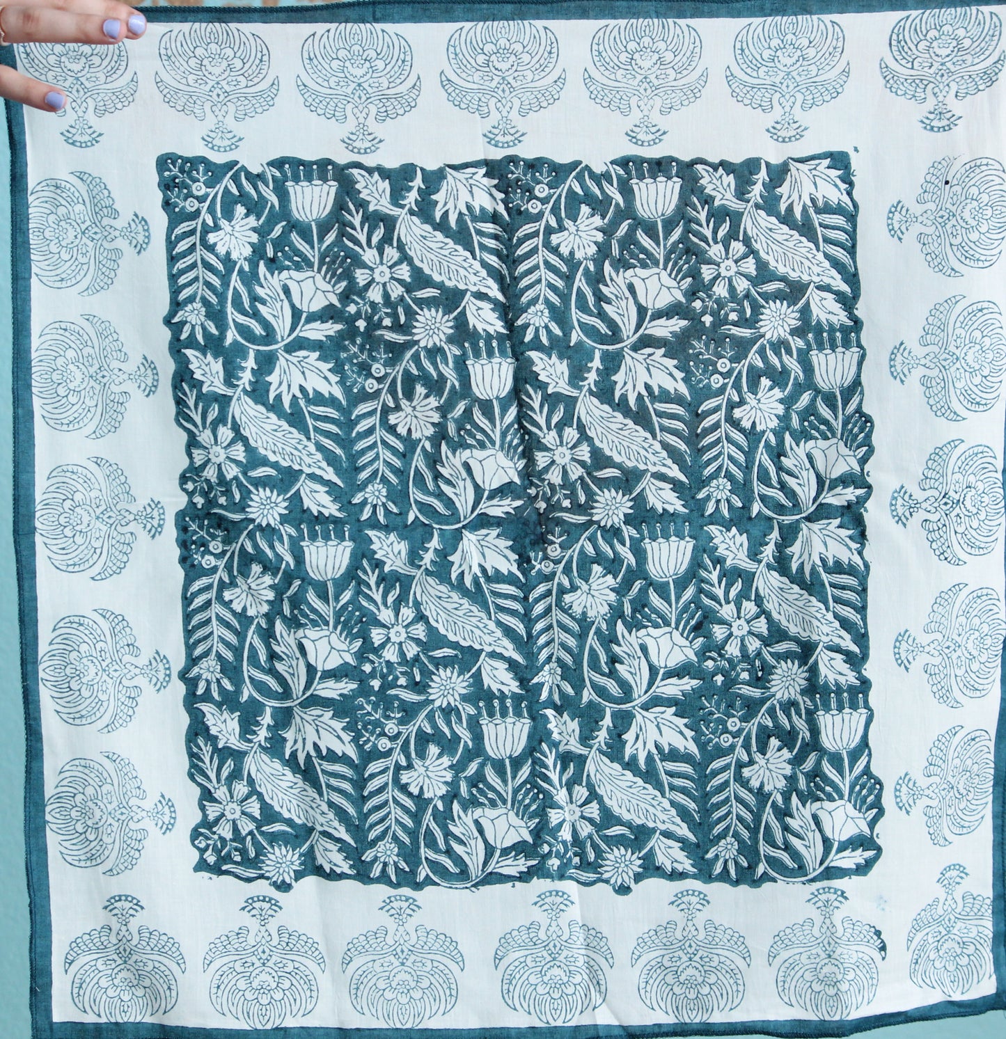 NEELAM hand block print bandana