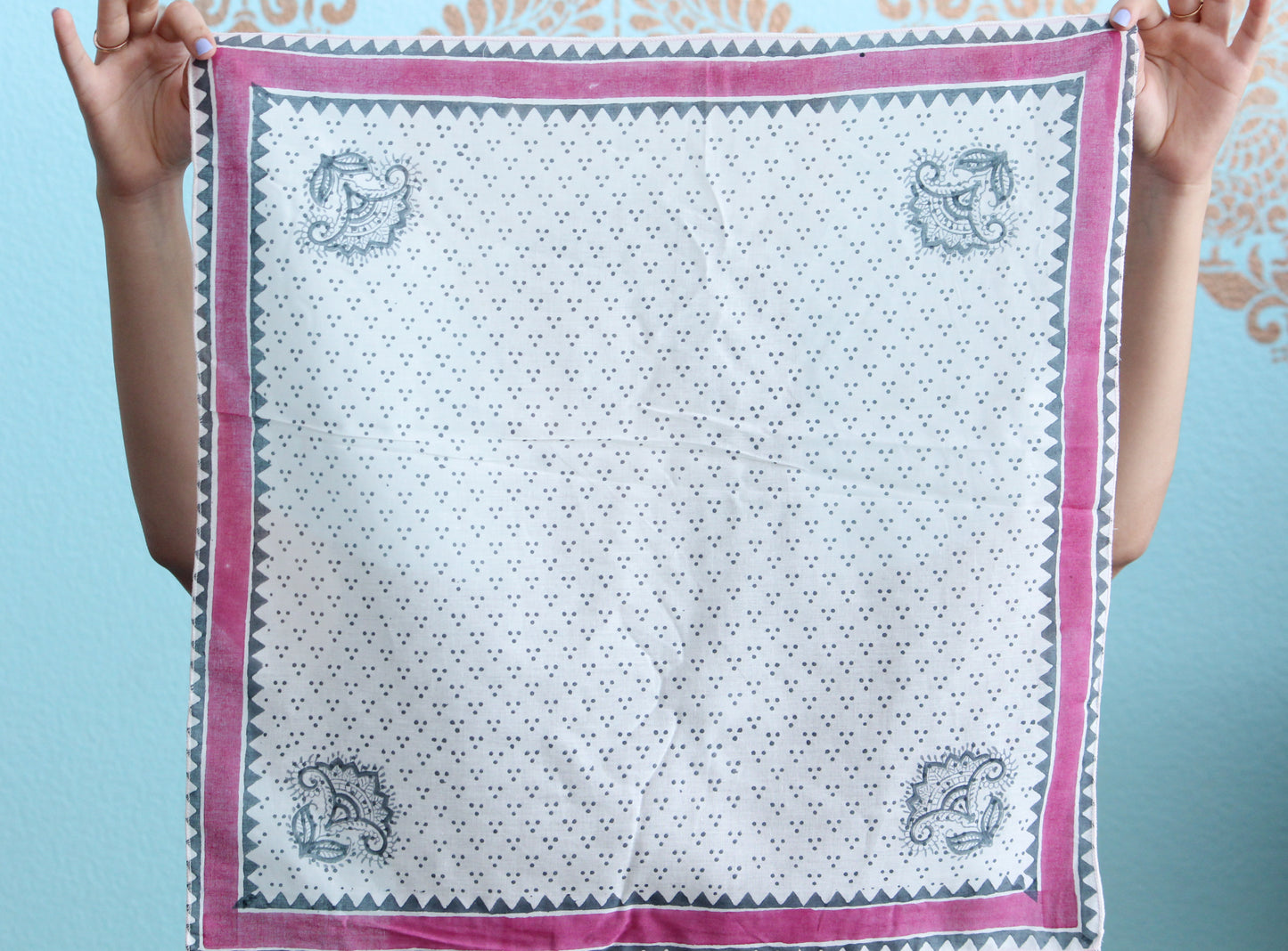 SNEHA hand block print bandana